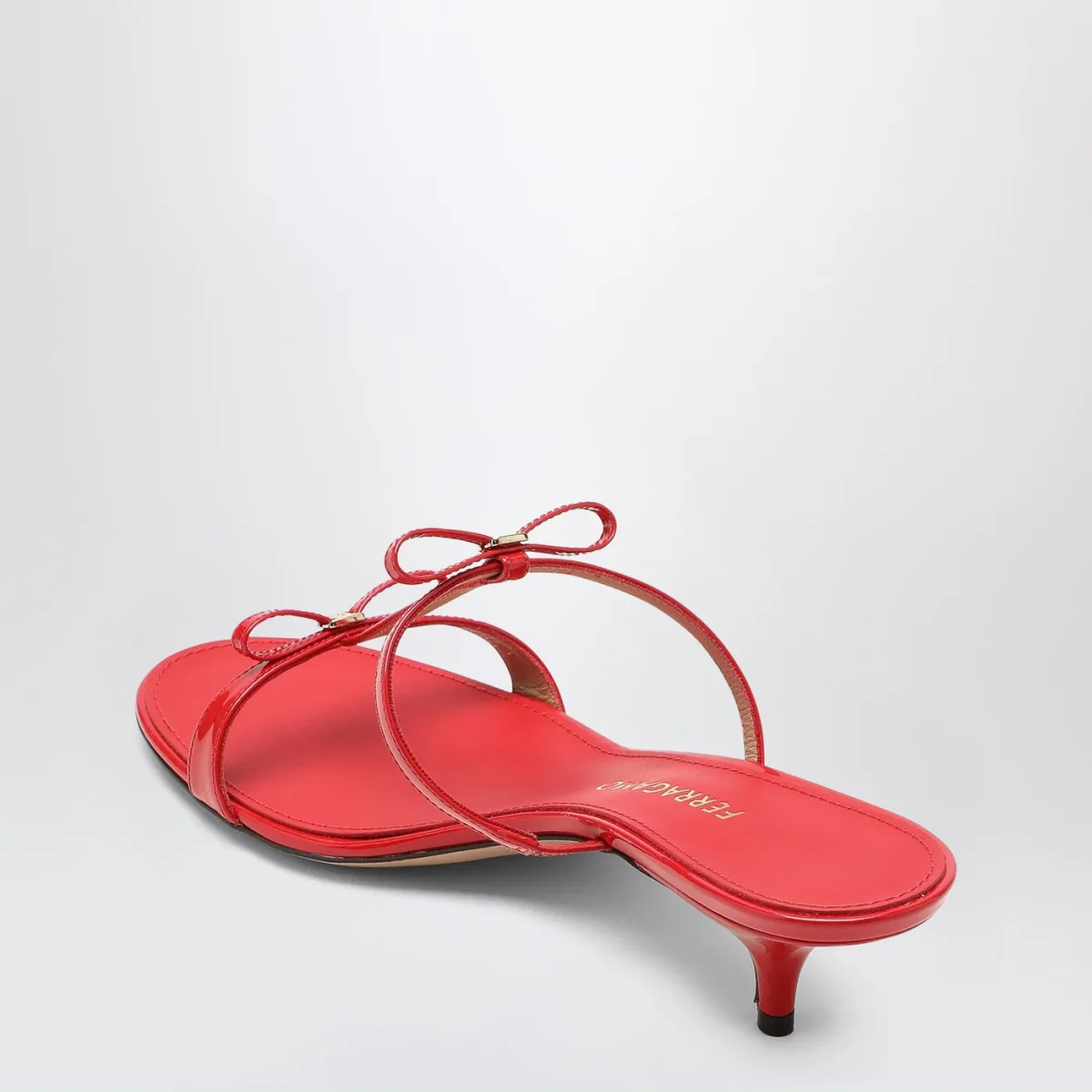 Sandali Mini Bow rosso fiamma - Image 5