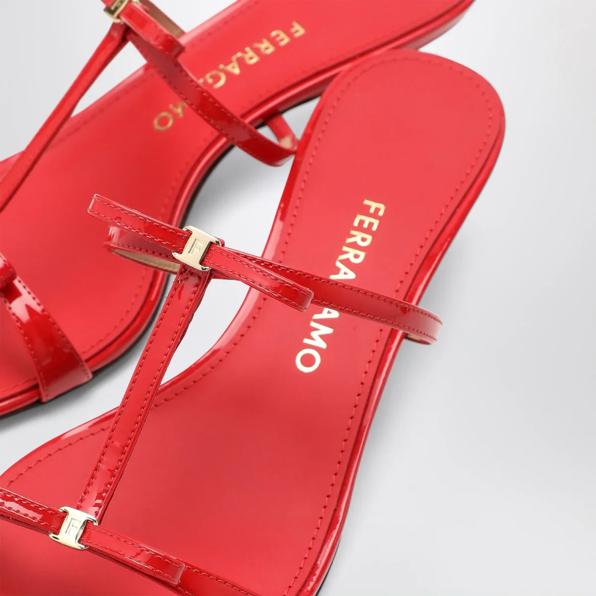 Sandali Mini Bow rosso fiamma - Image 6