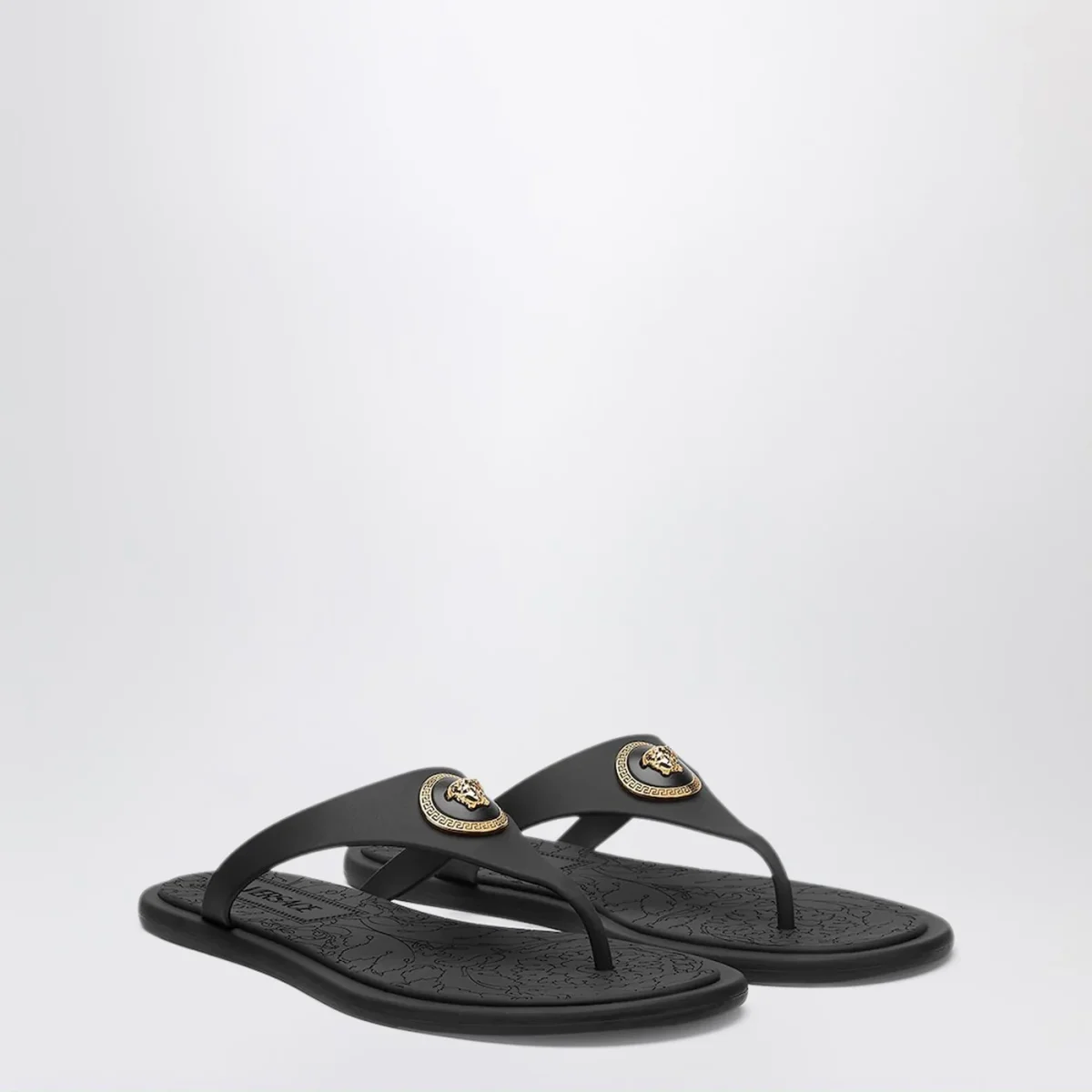 Sandali Alia neri in gomma - Image 3