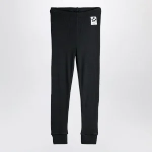 Leggings nero in modal