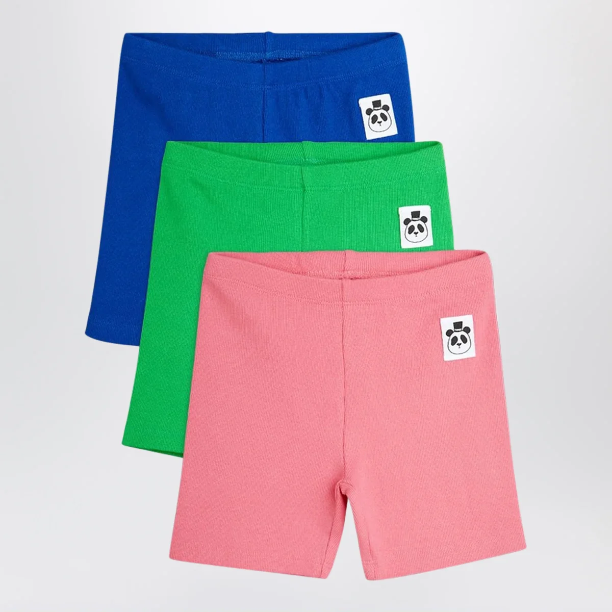 Set di tre Pantaloncini colorati in cotone - Image 2