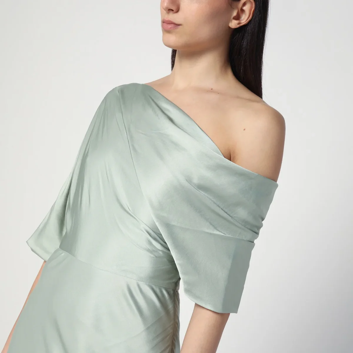 Abito lungo asimmetrico Marisa – Image 5