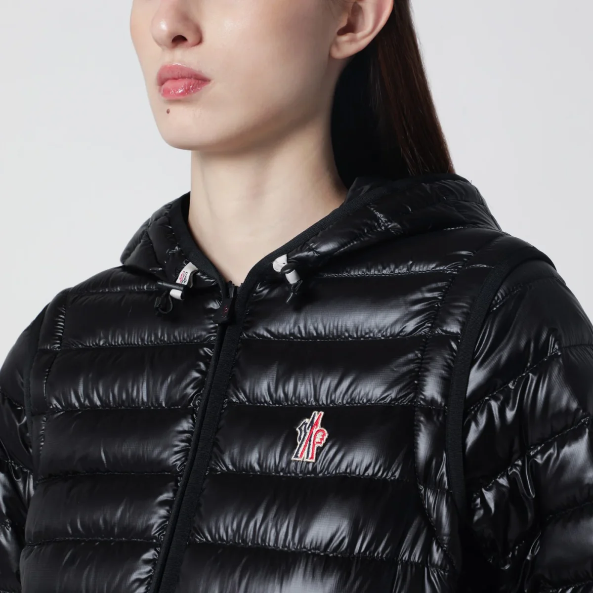 Piumino corto trasformabile Karura nero - Image 5