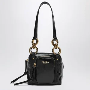 Bauletto mini Dangle nero