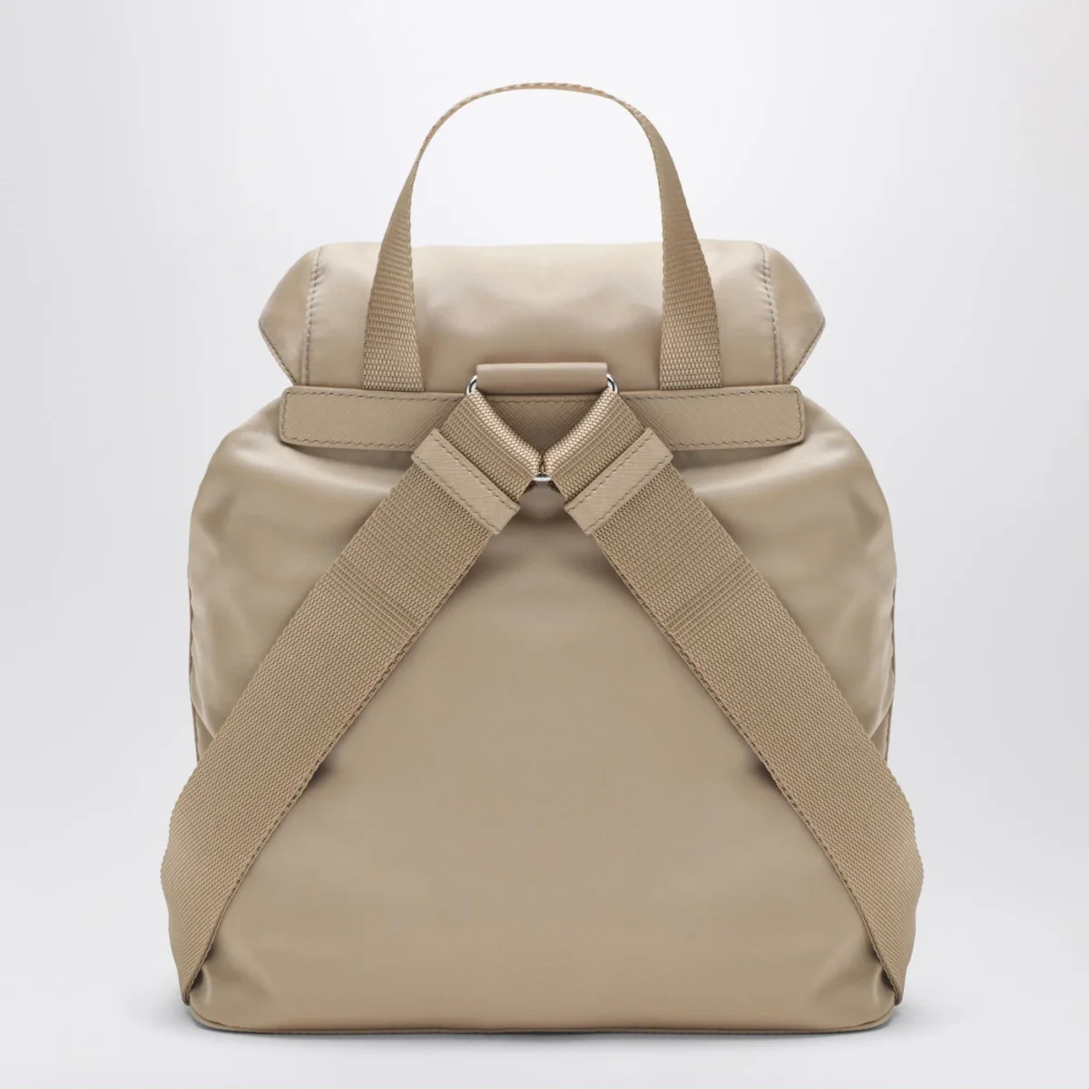 Zaino Re-Edition 1978 piccolo beige in Re-Nylon - Image 5