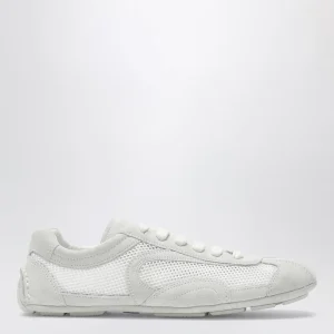 Sneakers Montecarlo Re-Edition 2005 in pelle e rete bianca