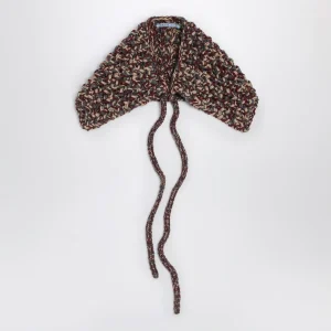 Colletto in maglia di lana e cashmere