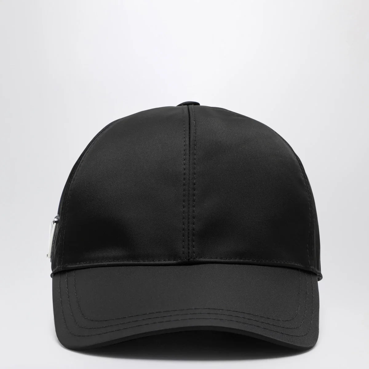Cappello da baseball nero in Re-Nylon