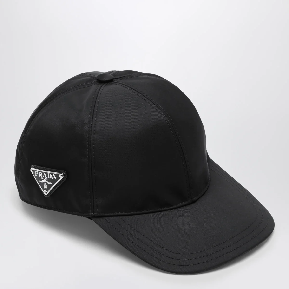 Cappello da baseball nero in Re-Nylon – Image 3