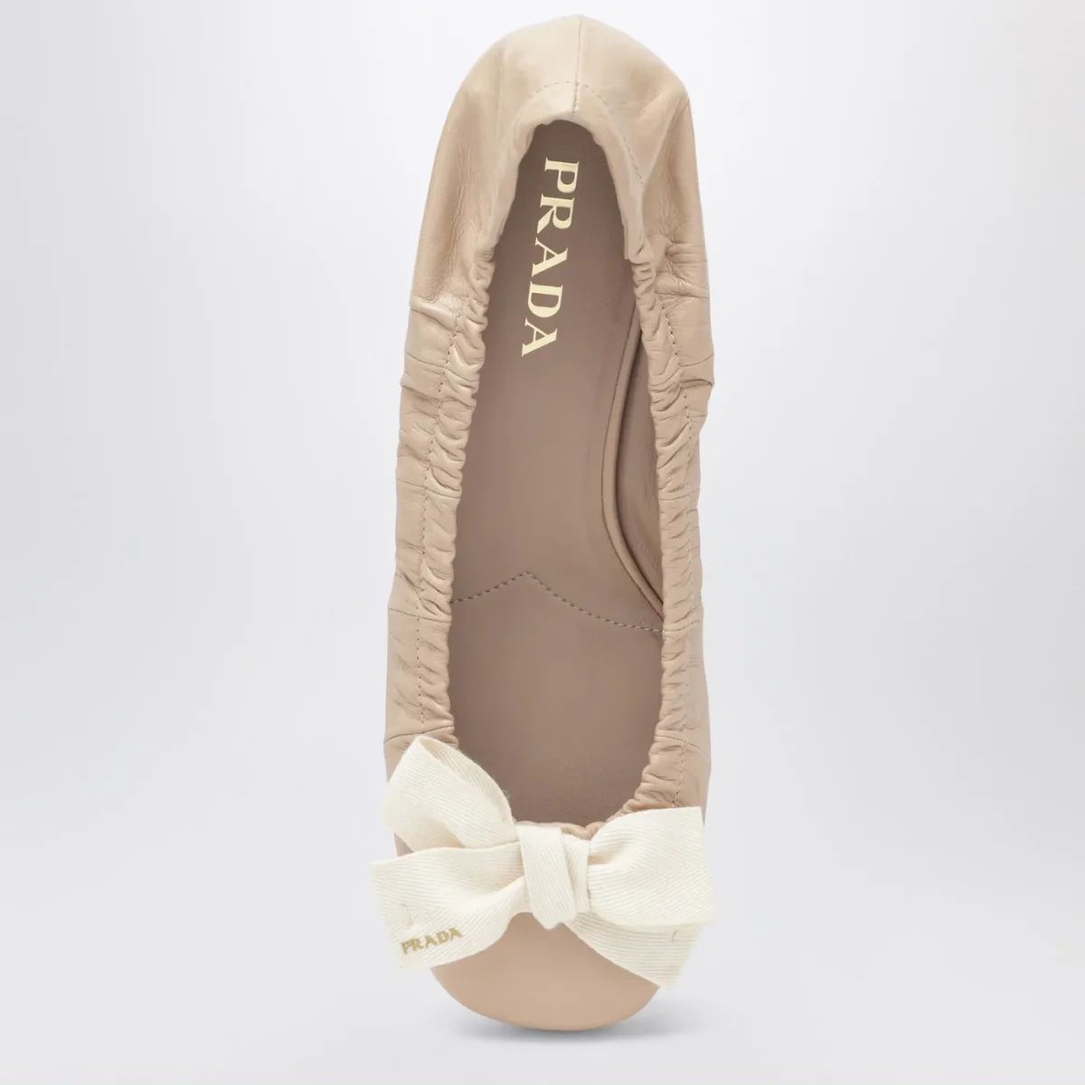 Ballerina color sabbia con maxi fiocco - Image 4