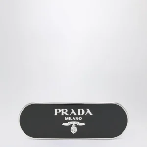 Fermaglio per capelli nero in metallo