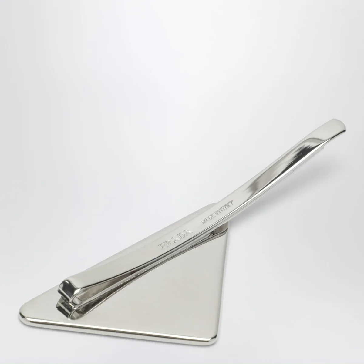 Fermacapelli nero con logo – Image 4