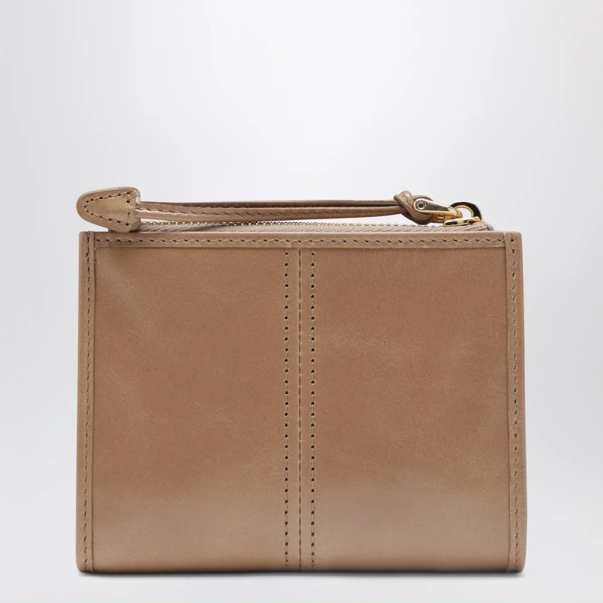 Portafoglio piccolo in pelle rosa chiaro - Image 3