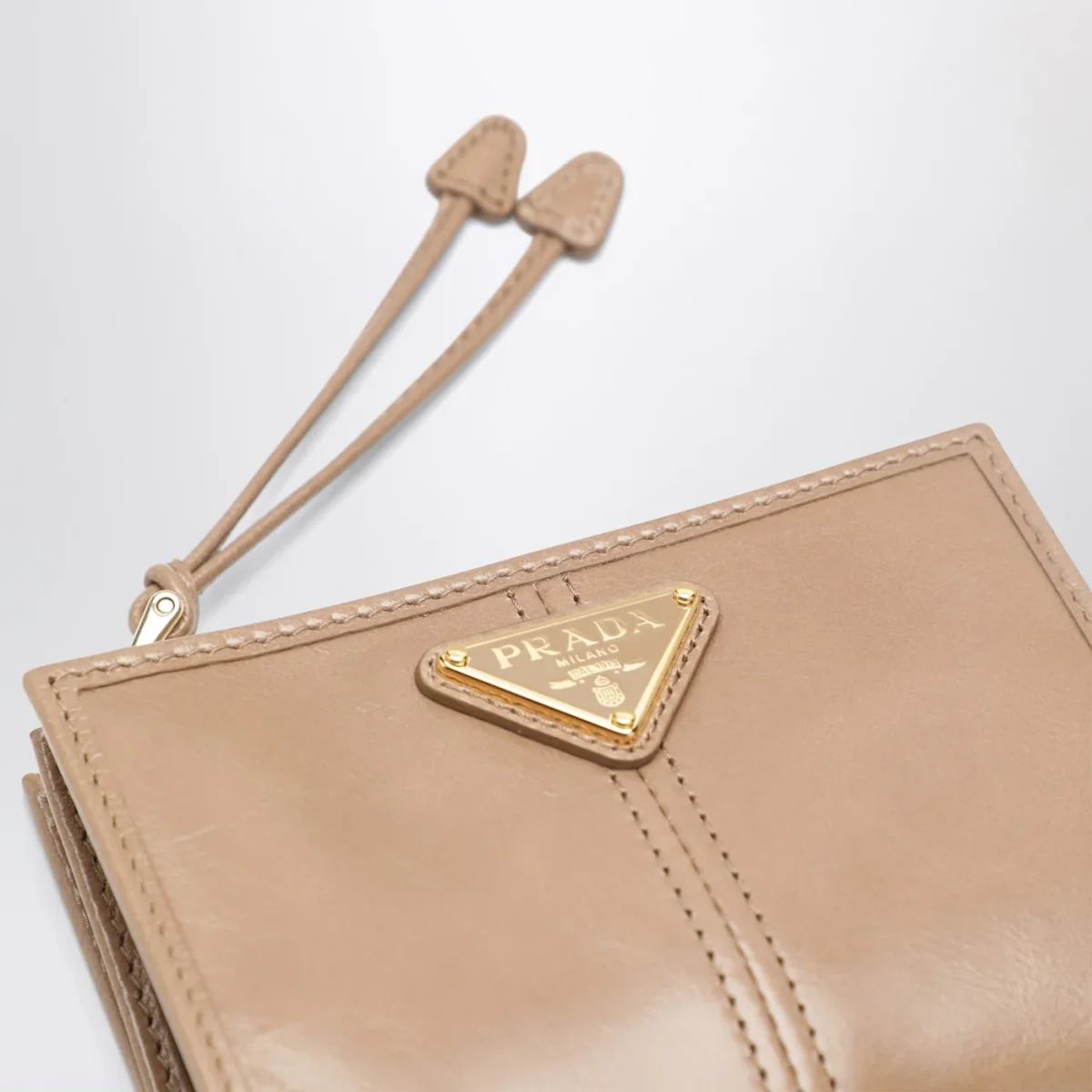 Portafoglio piccolo in pelle rosa chiaro - Image 5