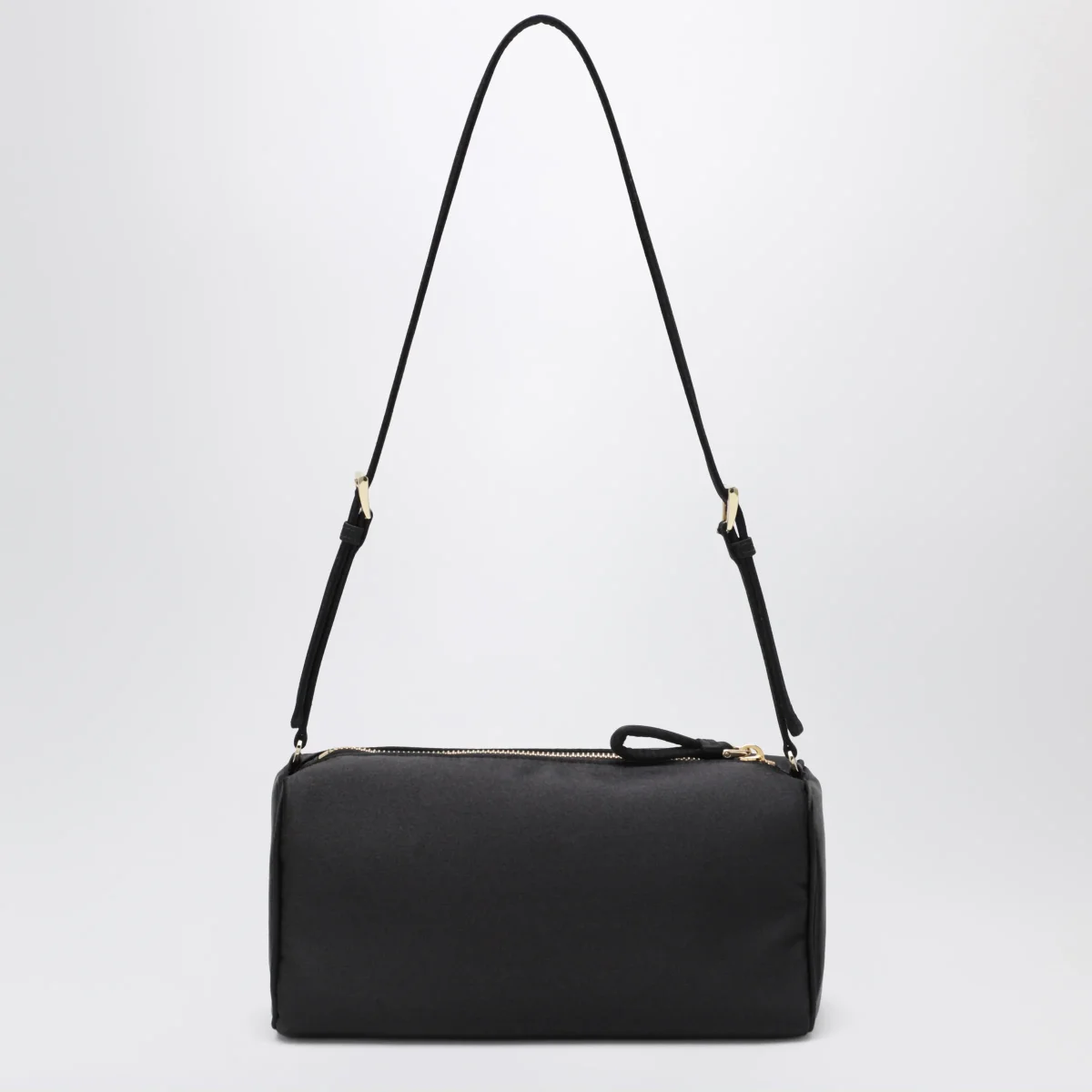 Pouch nera in raso - Image 5