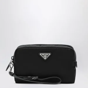 Portatutto nero in Re-Nylon