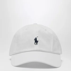 Cappello da baseball bianco con logo