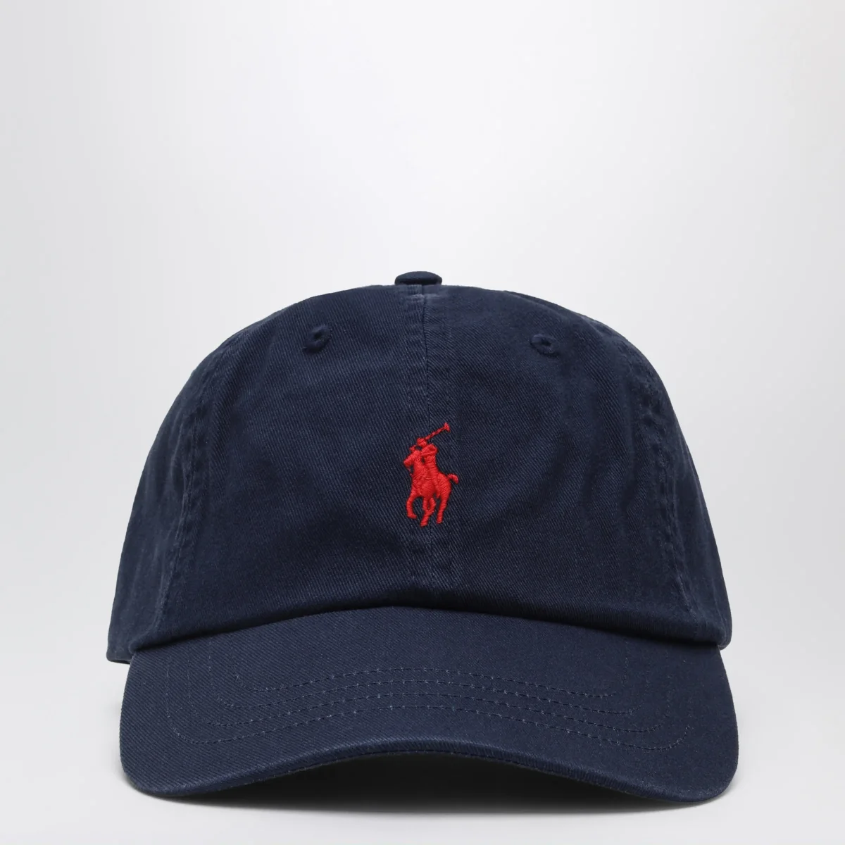 Cappello da baseball blu navy con logo