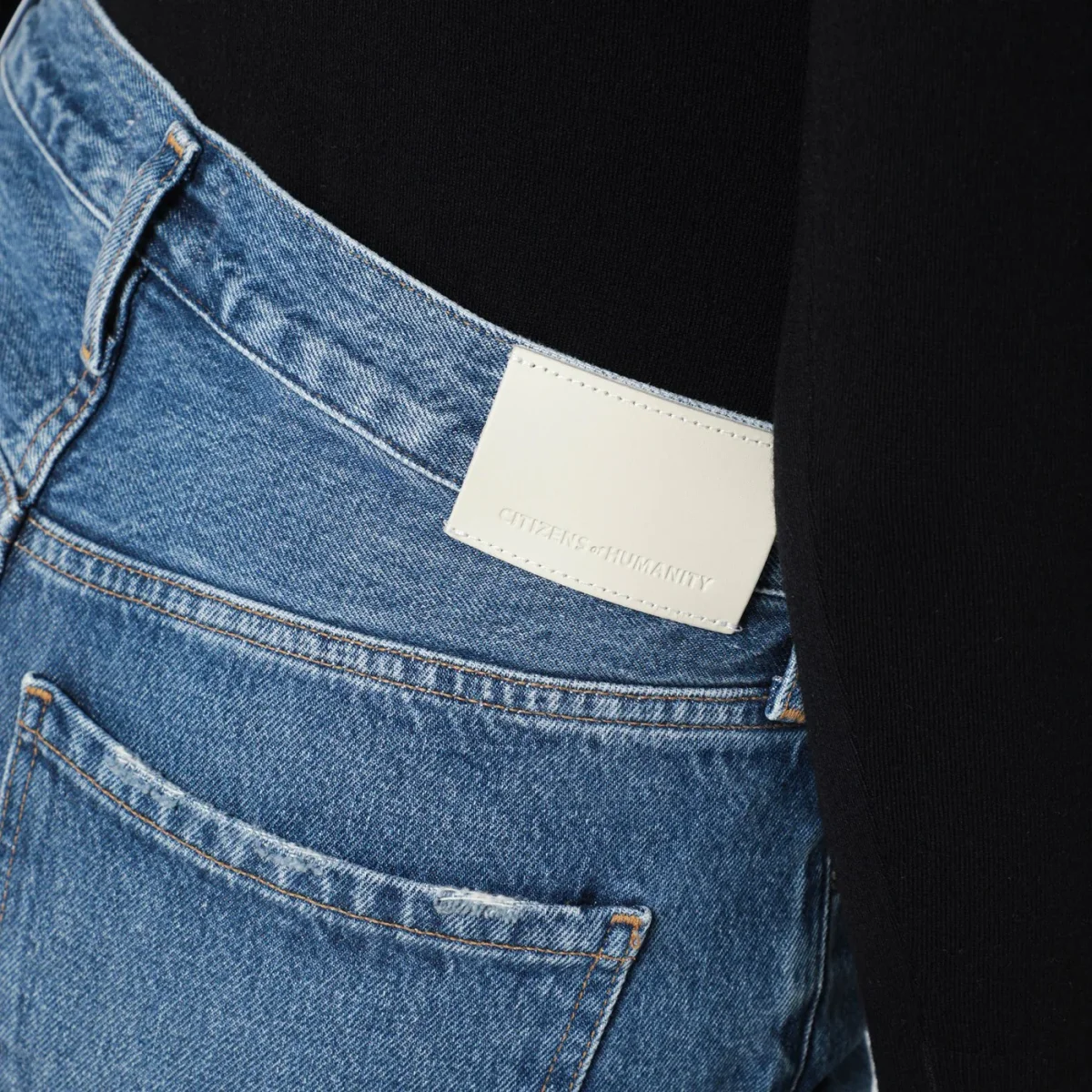 Jeans blu indaco medio Chaya – Image 6