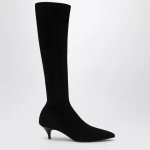 The Oscar Boots neri in suede