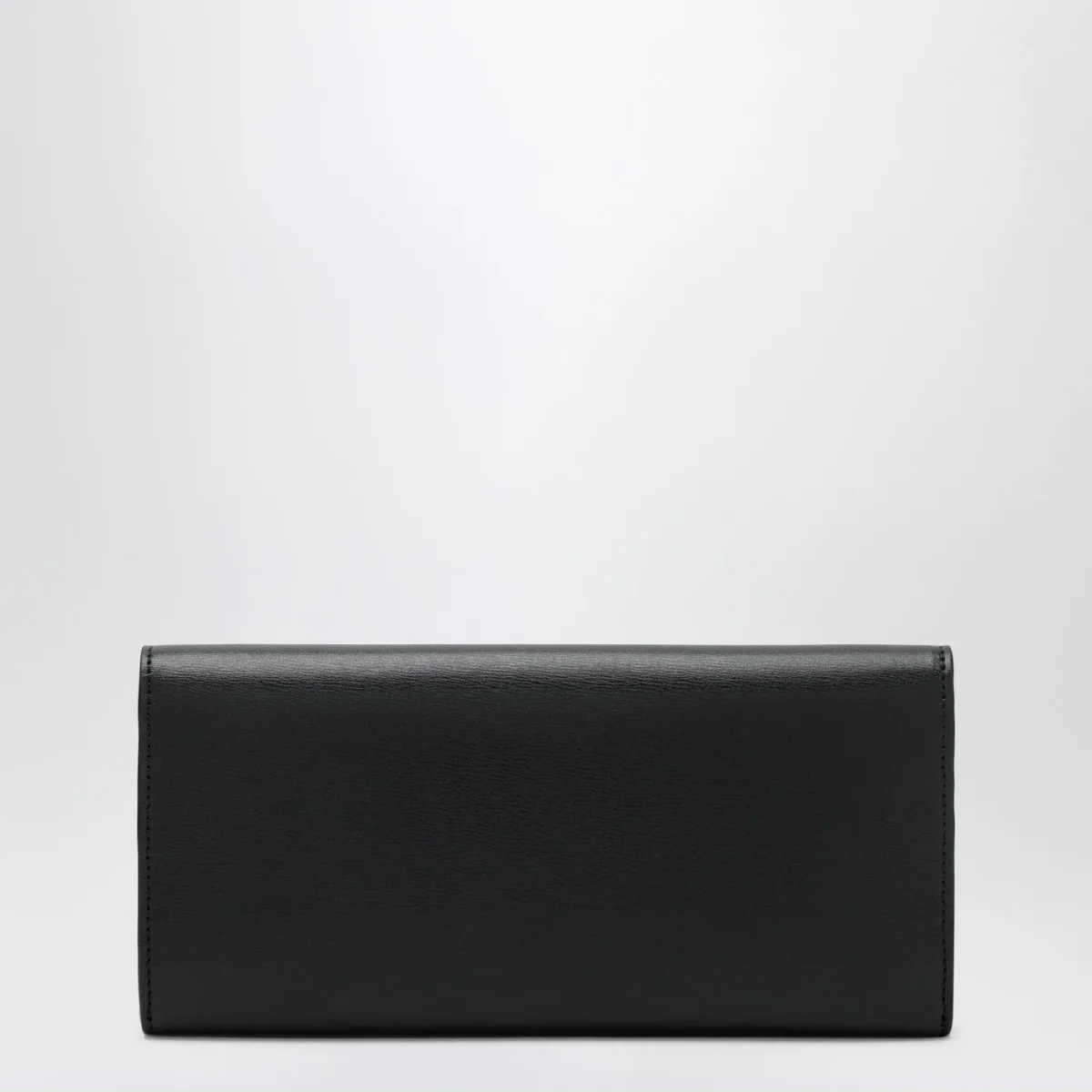 Portafoglio T-lock in pelle liscia nero - Image 3