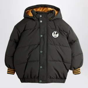 Piumino nero con patch Ritzratz