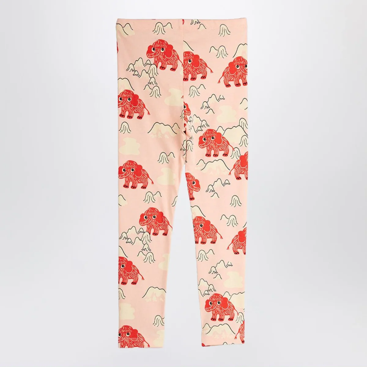 Leggings rosa con mammut - Image 3