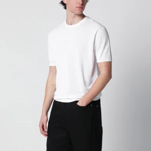 Maglia bianca in cotone