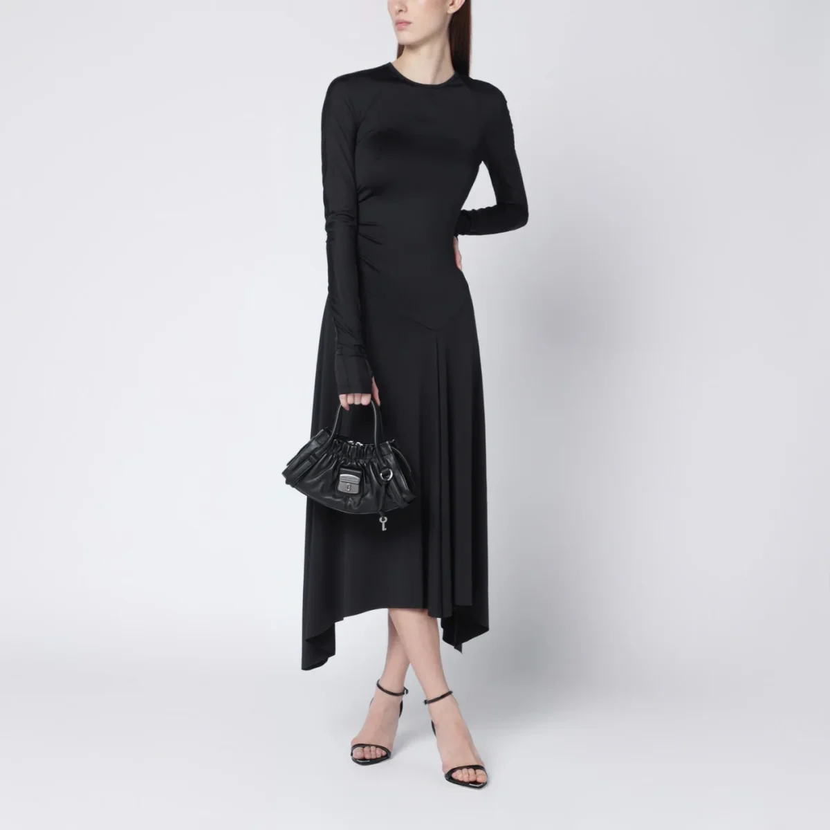 The Cristina Small Satchel nera – Image 3