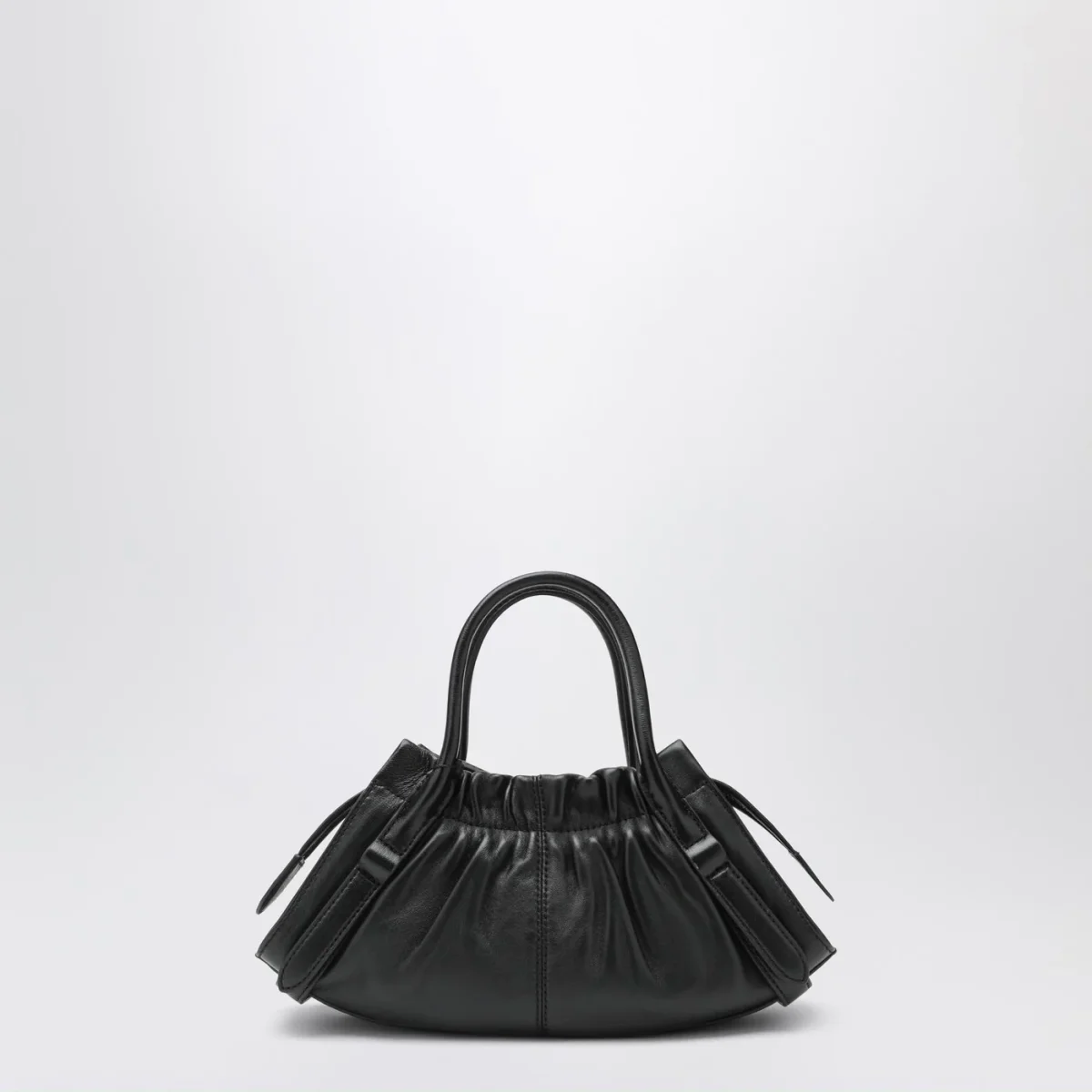 The Cristina Small Satchel nera – Image 5