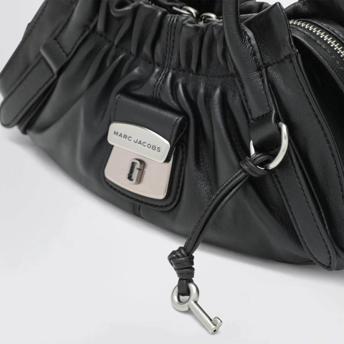 The Cristina Small Satchel nera – Image 7