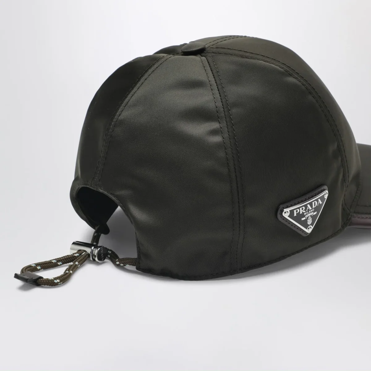 Cappello da baseball Prada Speedrock in Re-Nylon mimetico – Image 5