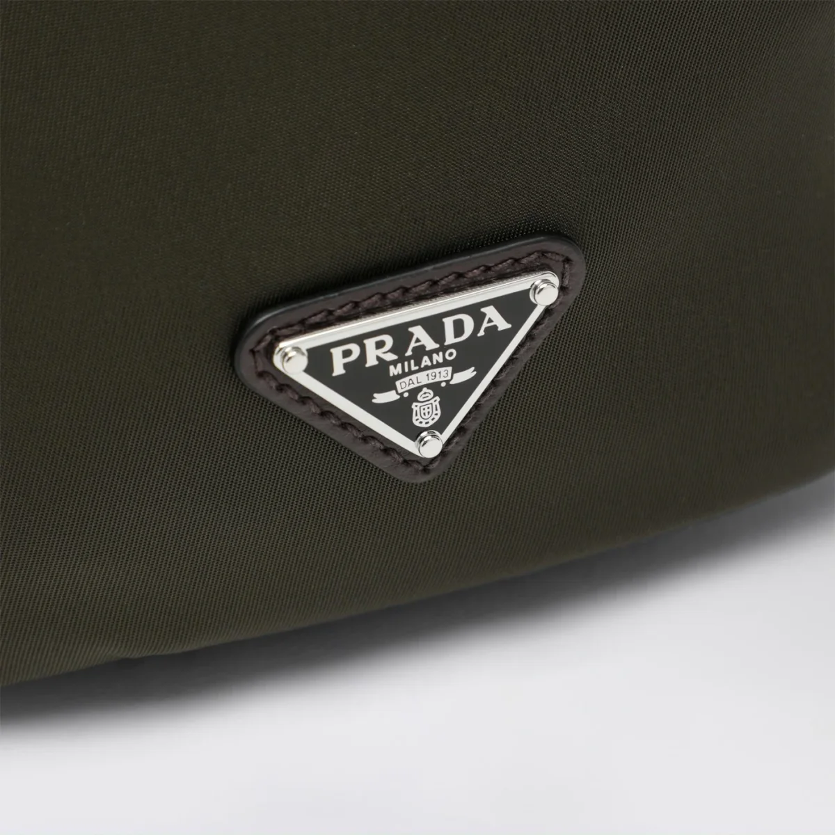 Pouch Speedrock in Re-Nylon e pelle verde mimetico - Image 7