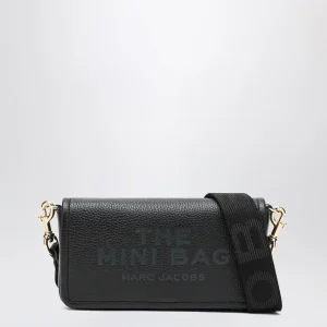 The Mini Bag nera in pelle