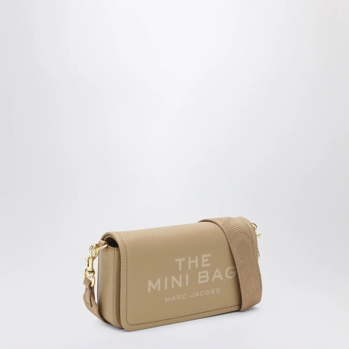 The Mini Bag color cammello in pelle – Image 4