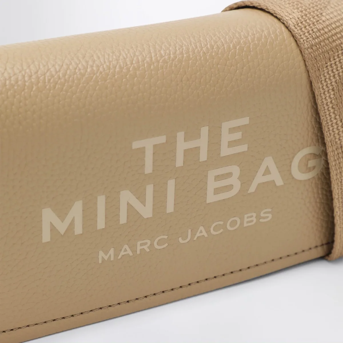 The Mini Bag color cammello in pelle – Image 7