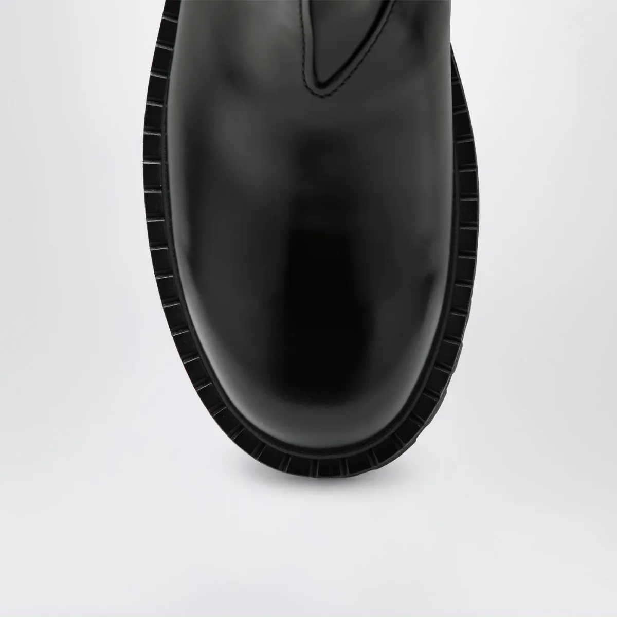 Stivaletto nero in pelle - Image 4