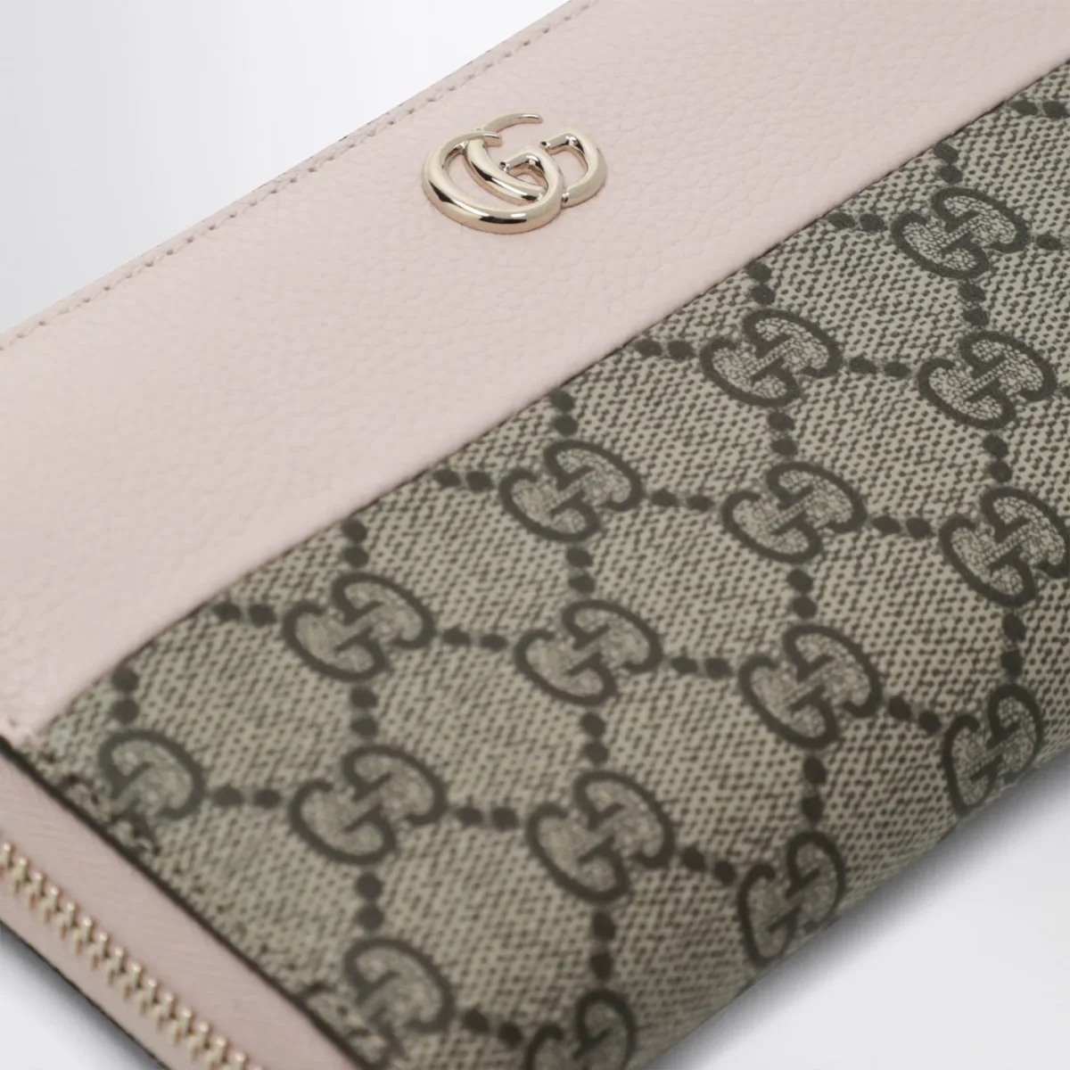 Portafoglio zip-around GG Marmont Marshmellow/senape - Image 5