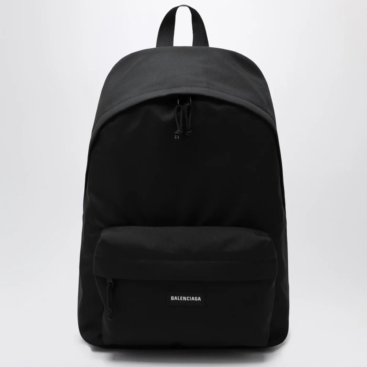 Zaino Explorer nero con patch logo