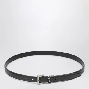 Cintura Cassandre nera in pelle