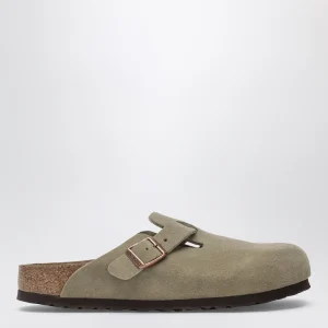 Sabot Boston taupe in suede