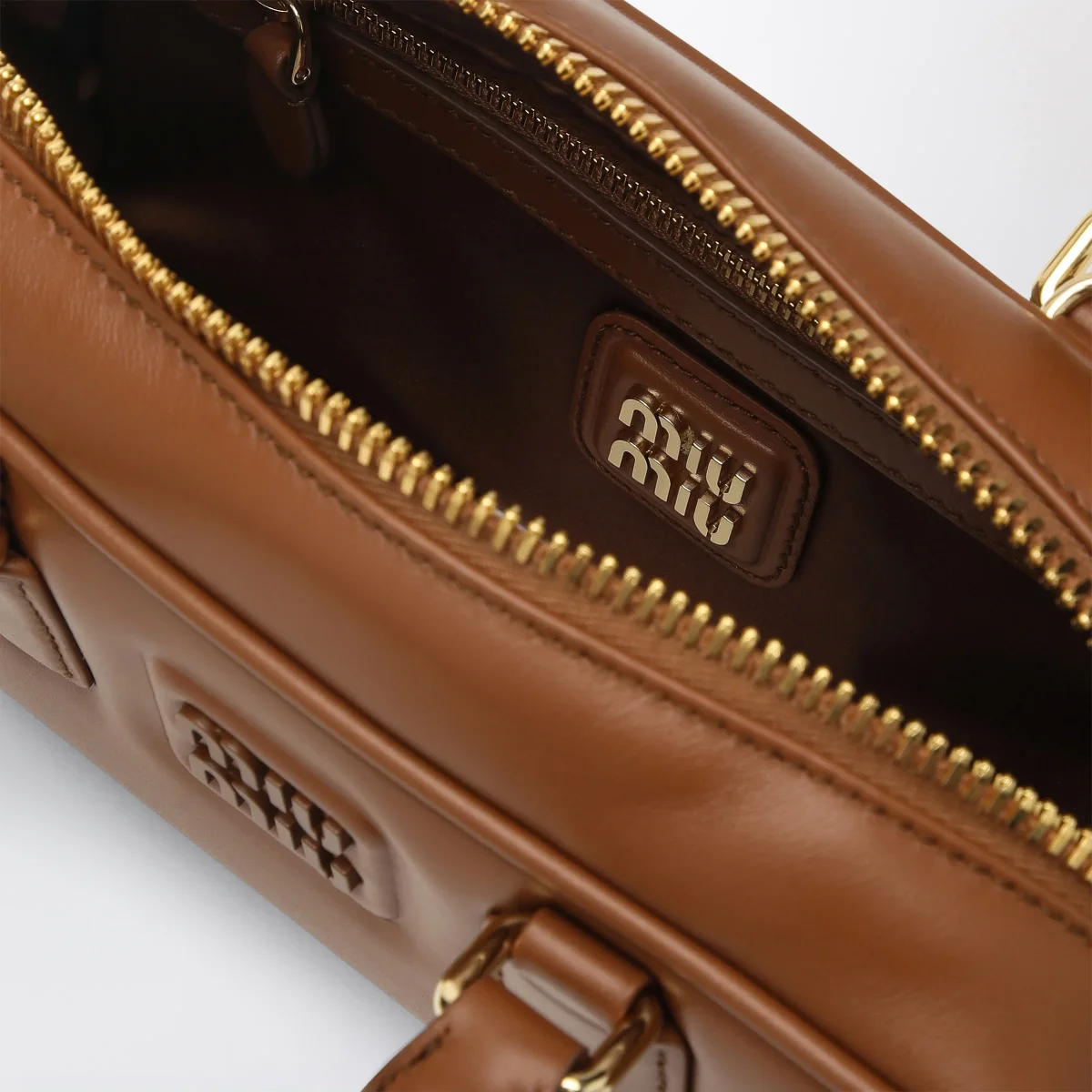 Bauletto Arcadie Regular color Cognac – Image 6