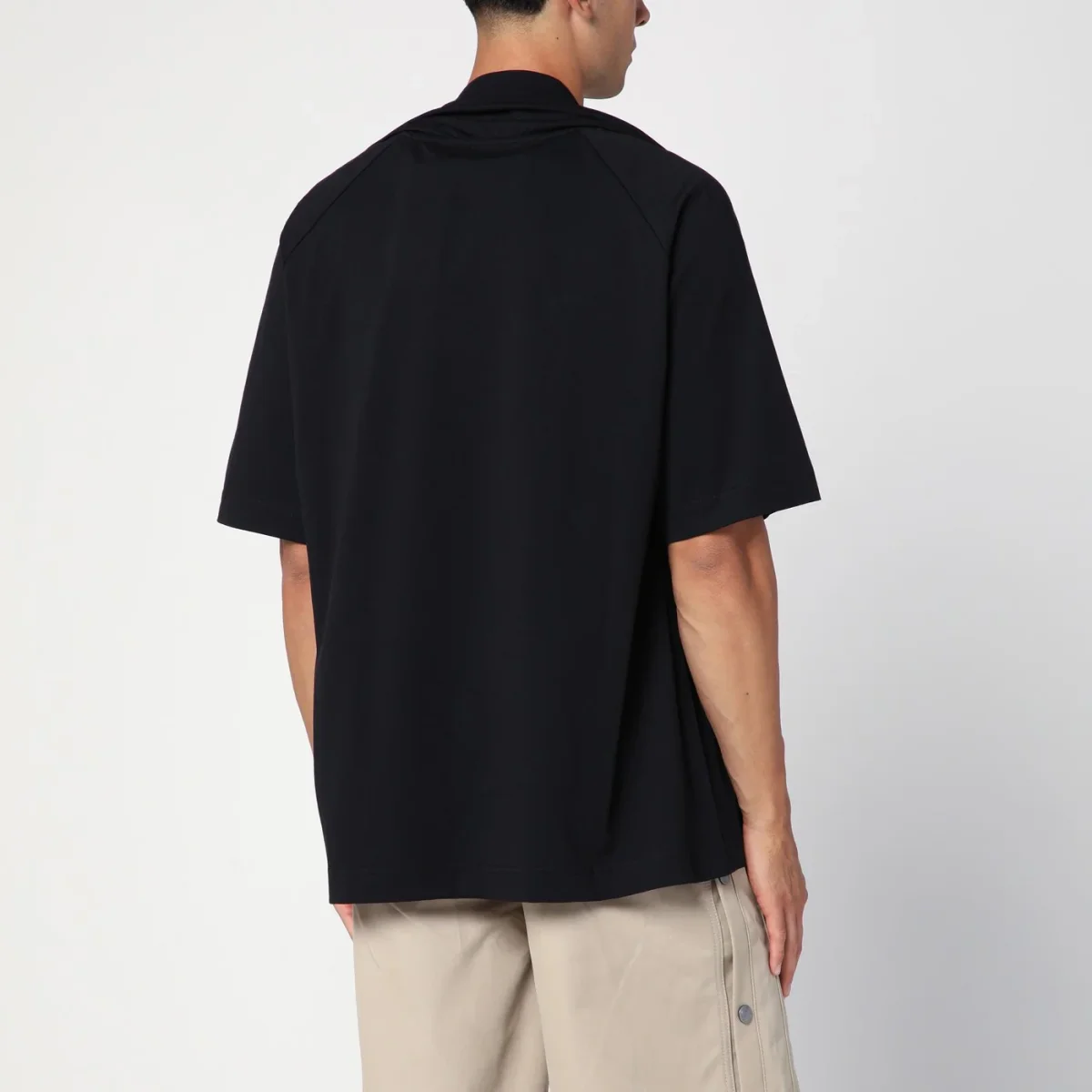 T-shirt over nera Celebration con stampa - Image 4