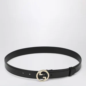Cintura Gucci Blondie nera in pelle