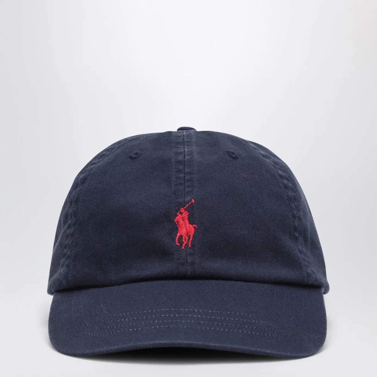 Cappello da baseball blu navy con logo