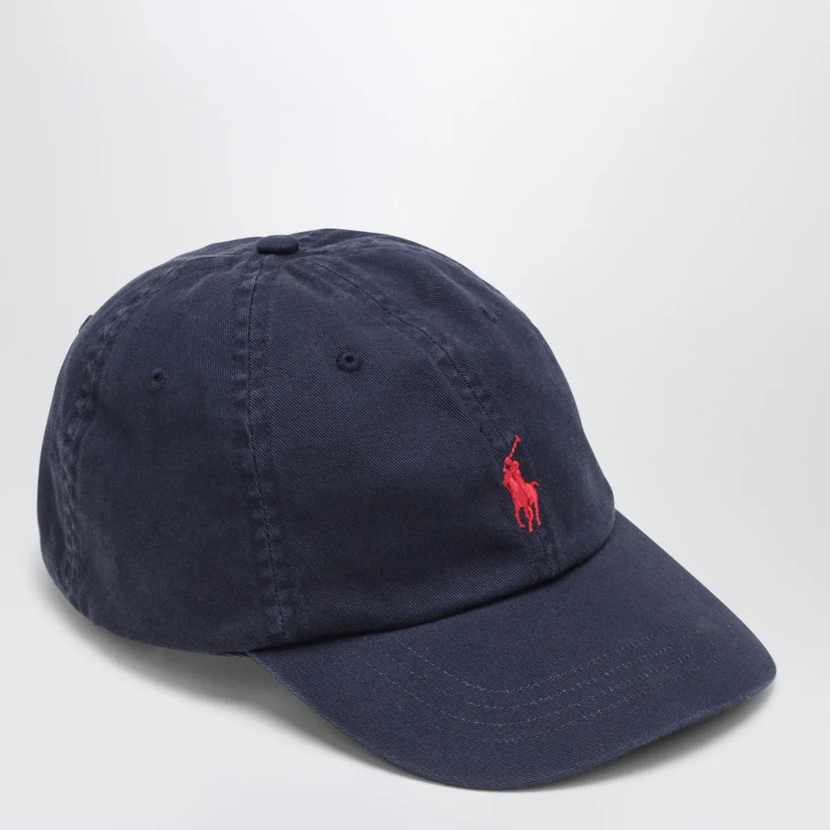 Cappello da baseball blu navy con logo – Image 3