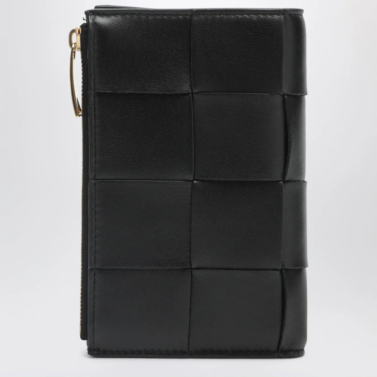 Portafoglio Cassette bi-fold medio nero - Image 3