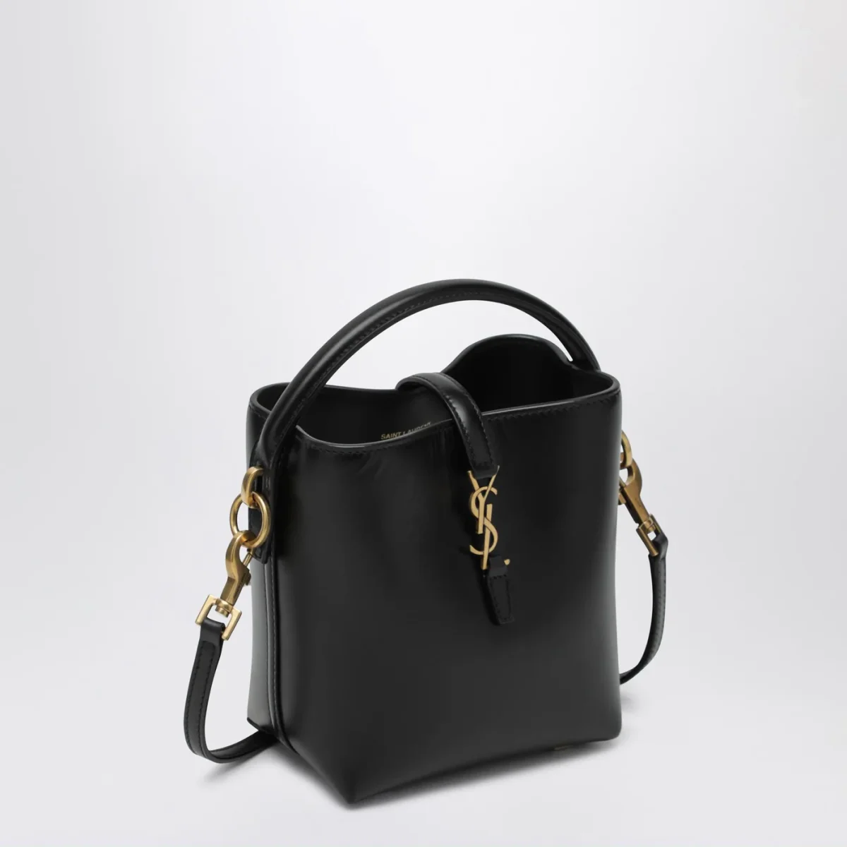 Borsa a secchiello mini Le 37 nera – Image 4