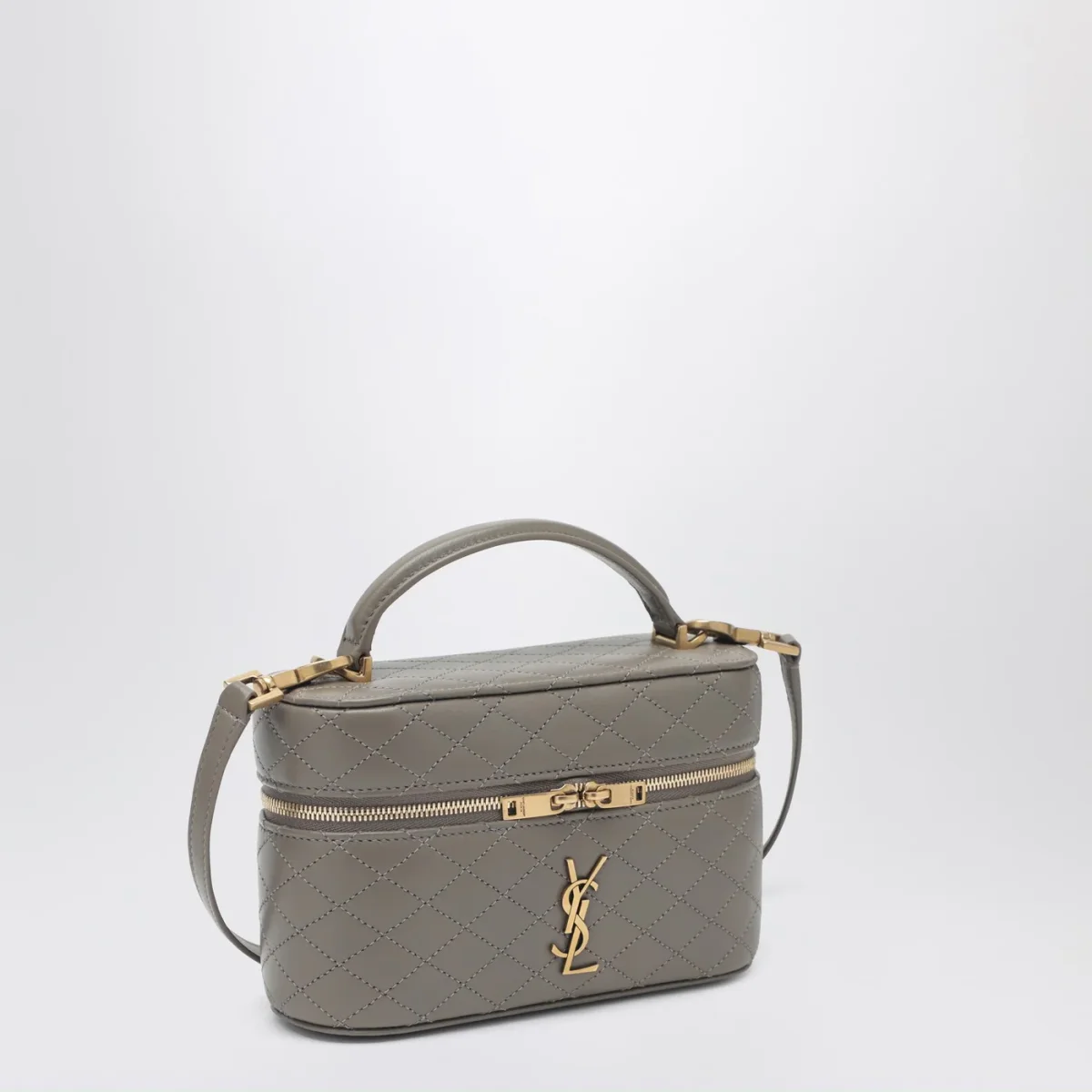 Gaby Vanity Bag color taupe – Image 4