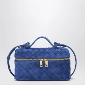 Vanity Case Bang Bang Blue Royal in suede
